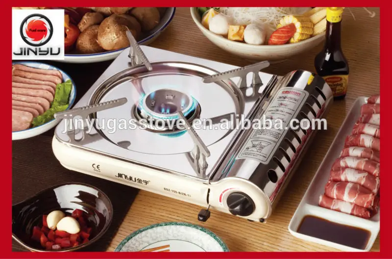 Jinyu лучший лагерь бутан мини Переносная газовая плита плита