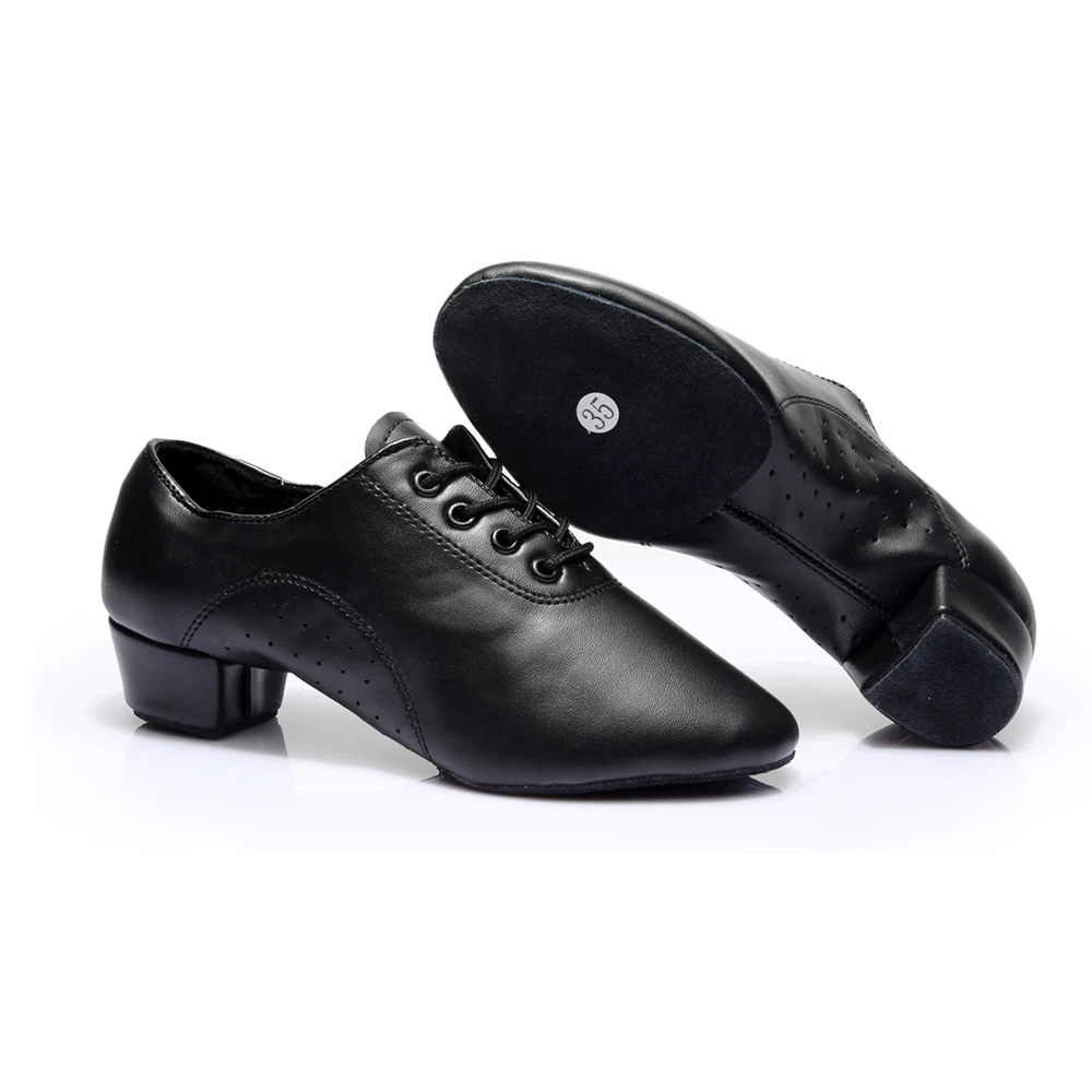 Ballroom Latin Dance Shoes Genuine Leather Men Dance Shoes