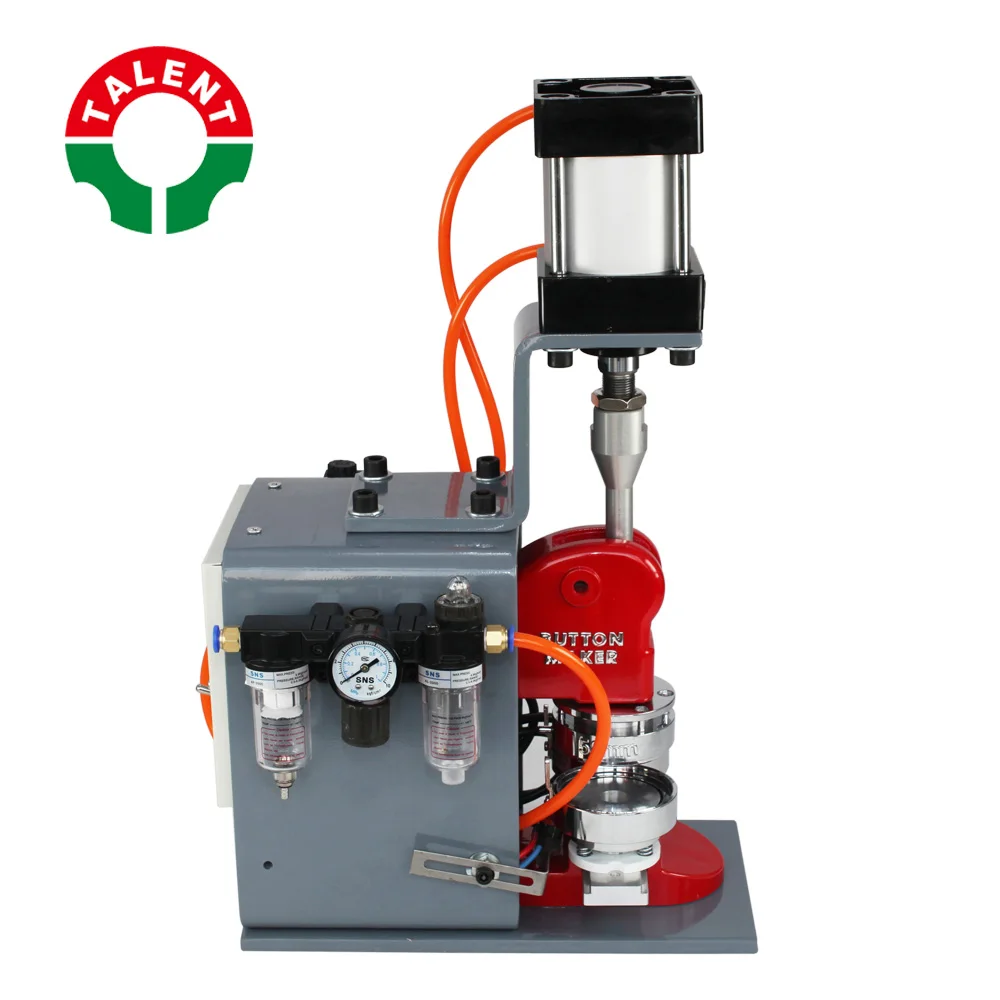 
High Quality China Wholesale Custom Pneumatic Button Badge Machine 
