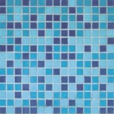 low price blue swimming pool mosaic glass tiles