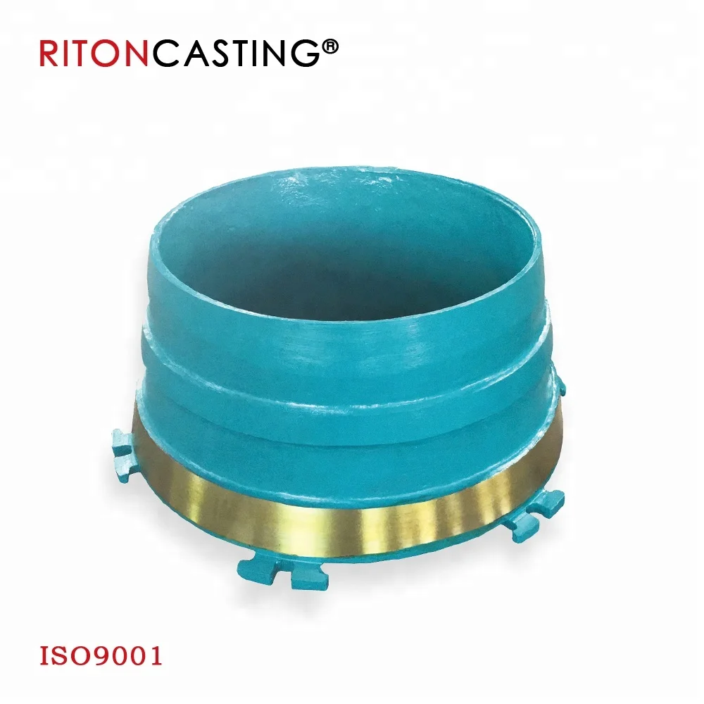 
Manganese Steel Casting Mantle for Mining Machine Cone Crusher Wear Parts 