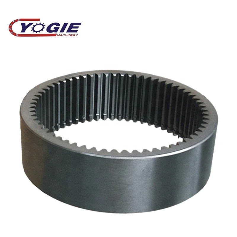 Высокоточное нестандартное литая стальное внутреннее зубчатое кольцо 45 #