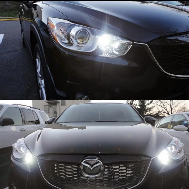 Car Headlight 9005 LED HB3 LED High Power Luxeon LED For Mazda 6 3 CX-5 High Beam Daytime Running Light 12V 6000K White