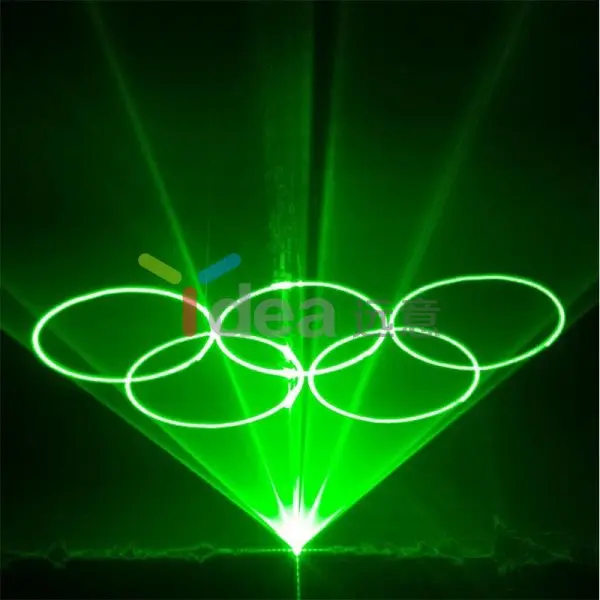 Stage text animation laser projector 3w 4w 5w green laser lights