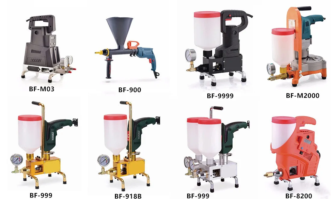 New Style Professional High Pressure Waterproof Foam Grouting Machine Epoxy Injection Pump
