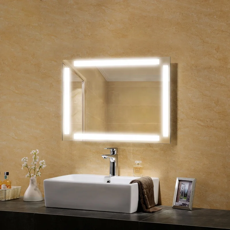 Led Illuminated Bathliving Room Mirror Mirrors Frame Design
