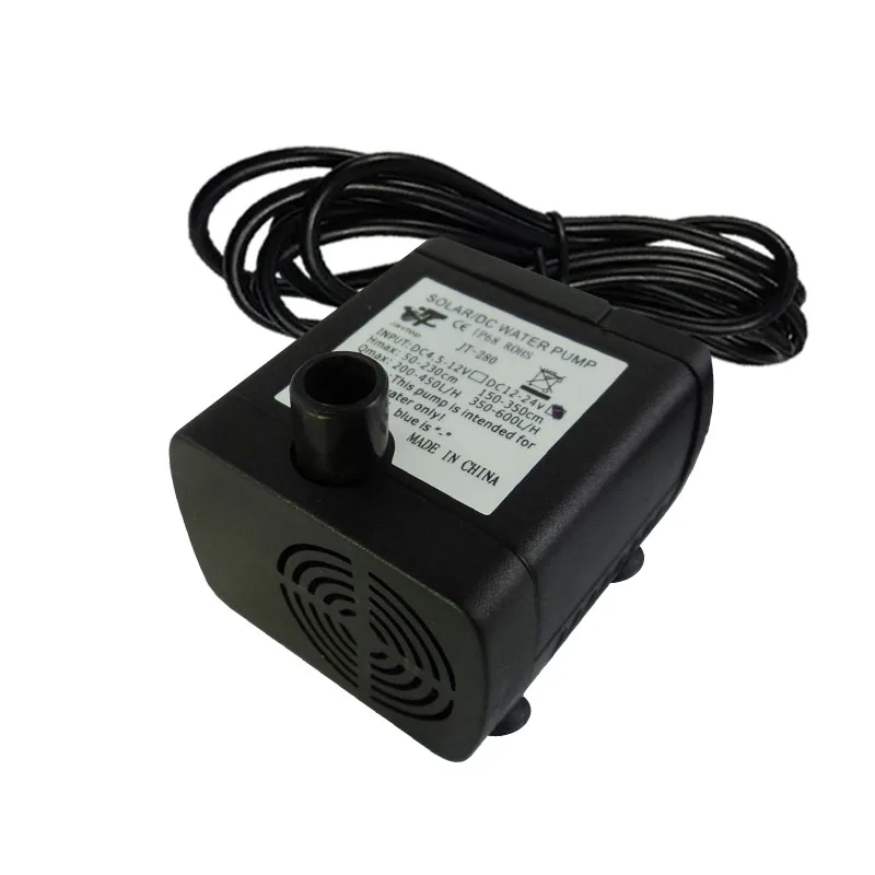 
solar fountain dc water submersible pump 