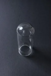 G9 High Borosilicate Glass Tube Lamp Shade / Glass Pendant Lamp Shade