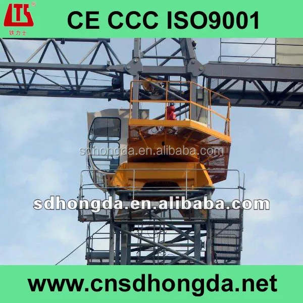 High Efficiency HONGDA QTZ500 Tower Cranes for Sale