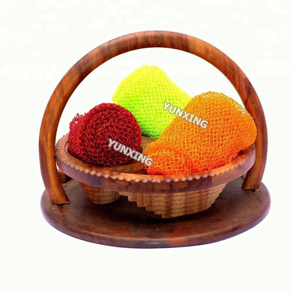 high quality nylon polyester net bath net shower net africa sponge net