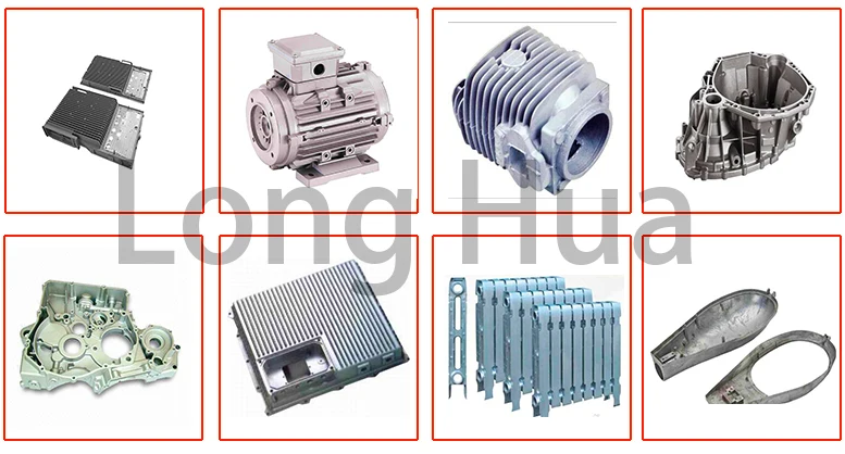 Aluminum high efficiency die casting machine  to making door handle