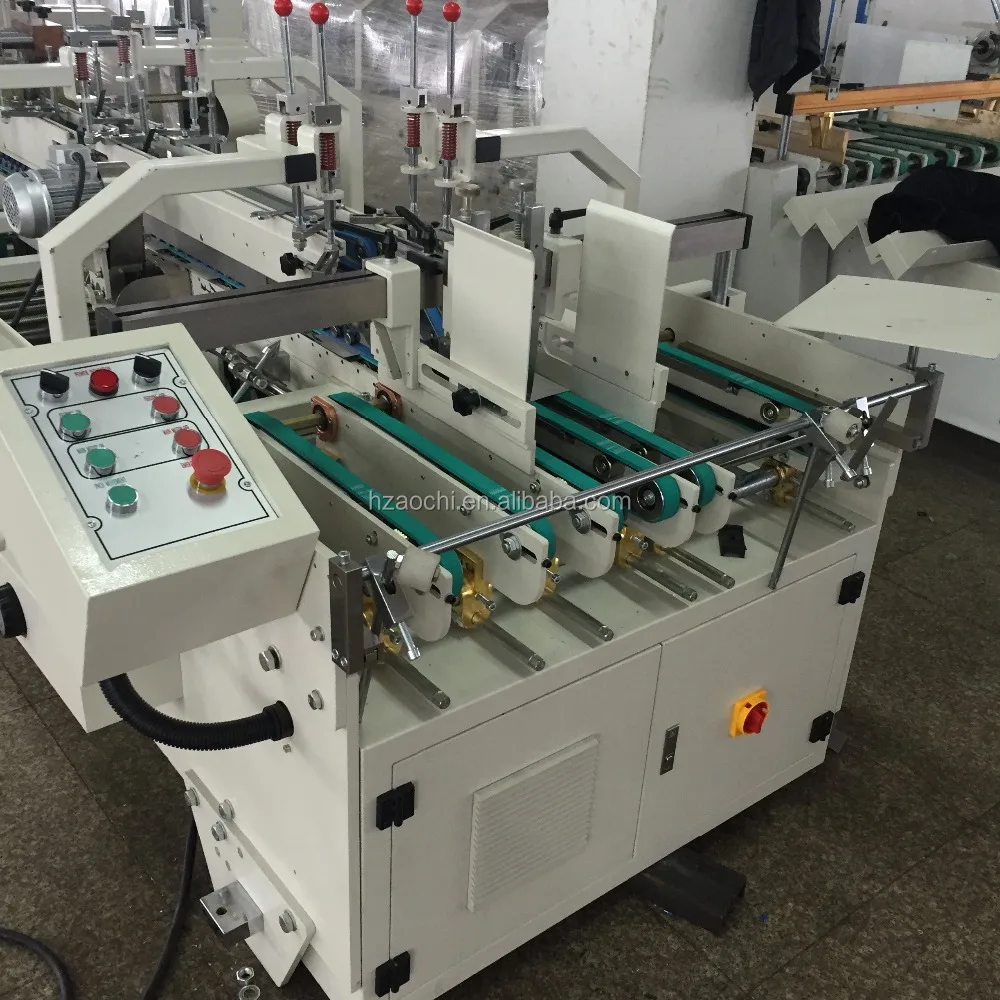 
GDHH pre-folding and bottom lock box three point automatic folder gluer machine 