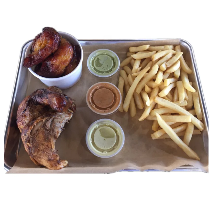 
unbleached Natural greaseproof Paper Tray Liners Food Paper Liners 