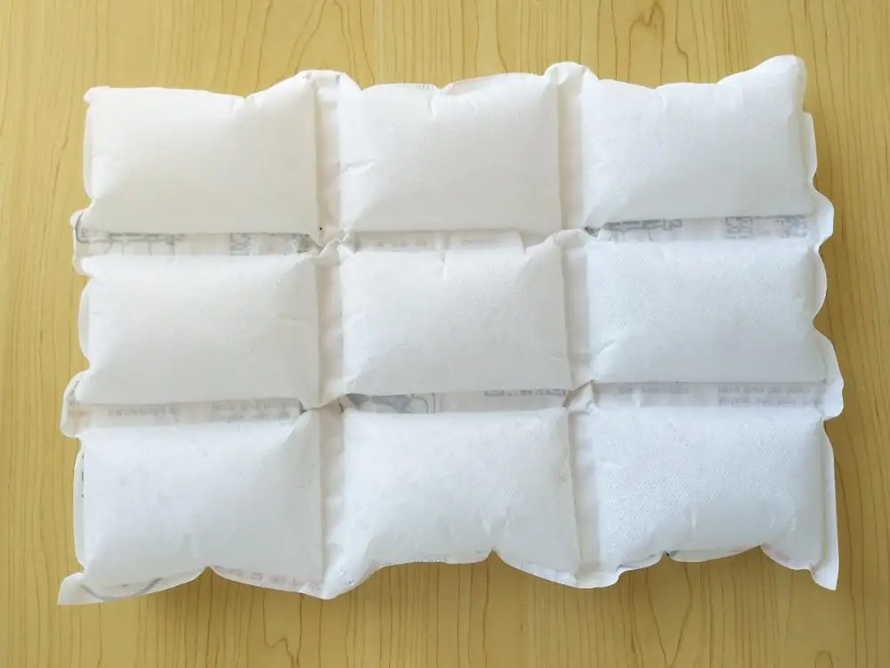 Wholesale reusable dry gel sheet dry pack re-freezable ice pack cube sheet for food