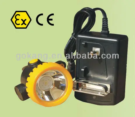 
Underground safety miner helmet light and helmet with ATEX 