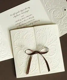 
S&Q Texture White Invitation Cardstock 