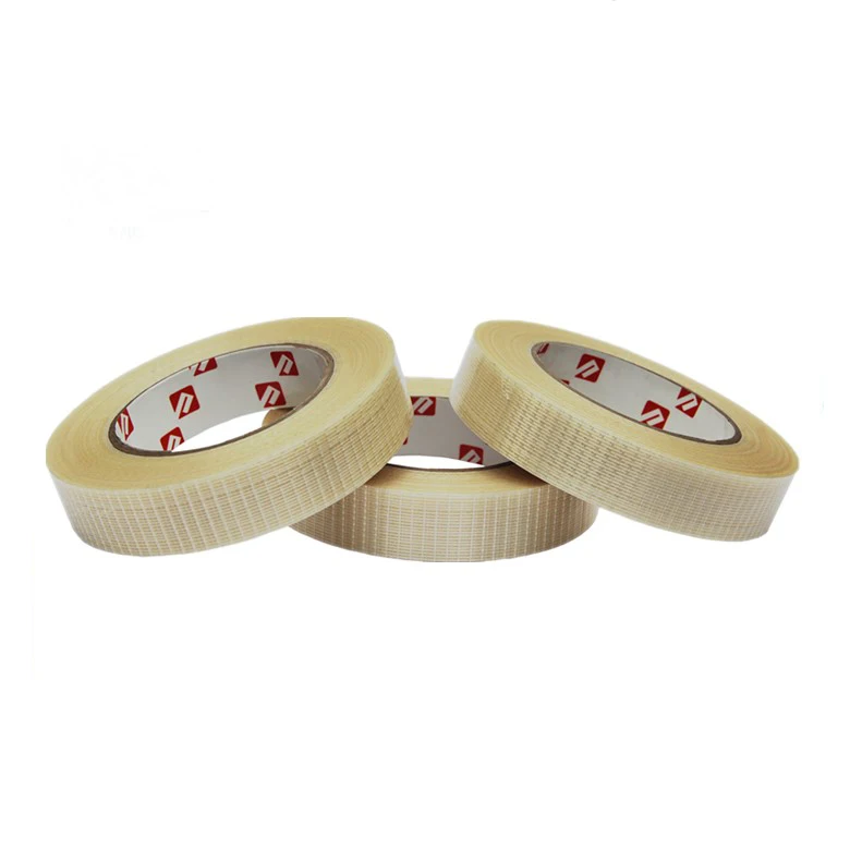 Solvent Based Acrylic Adhesive Polyester Casting Fiberglass Reinforced Tape for Cable Glass cloth fibre tape