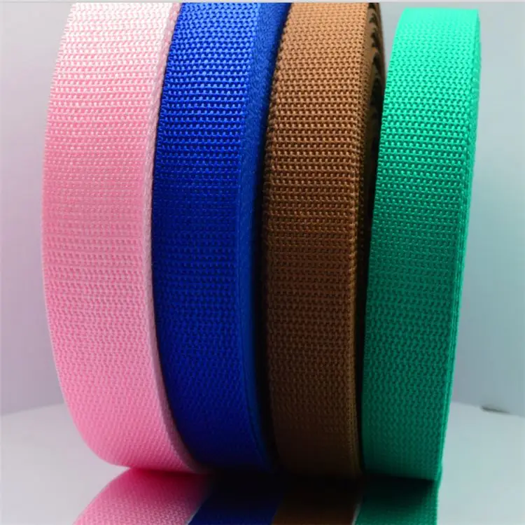 Polyester White Printing Blank Webbing in Rolls for Sublimation Lanyard
