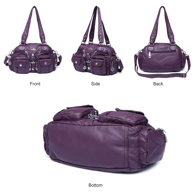 
Angel Kiss Women Casual Bag shoulder bag Large Purses and Handbags pu soft crossbody bags handbags for women 