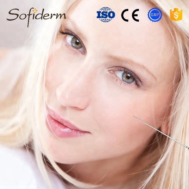 Sofiderm anti aging cross linked hyaluronic acid dermal filler