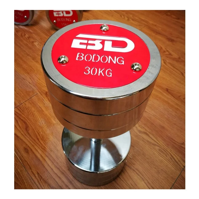 Коммерческая Тяжелая атлетика из нержавеющей стали, вращающийся набор гантелей от 2,5 кг до 100 кг