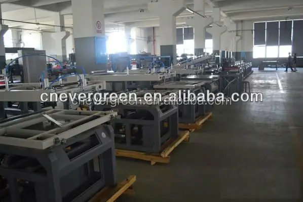 Factory new semi automatic silk screen printing machine