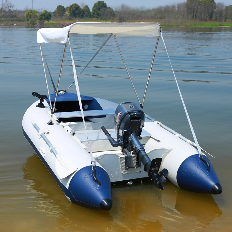 2.3M  inflatable boat  aluminum floorwith PVC/hypalon air tubet