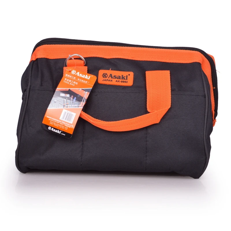 ASAKI AK-9992 High Quality 600D Oxford Fabric Puncture Proof Electrician Tool Bag Storage Organizer Multi Tools Repairing Bag