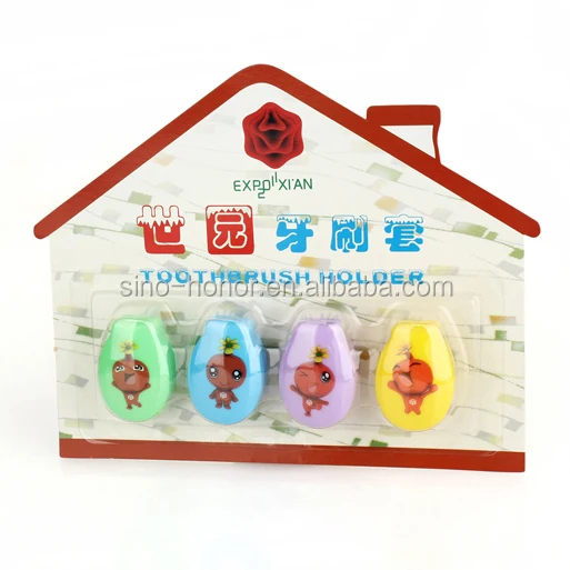 printed Plastic travel Carry Case Packing Toothbrush case