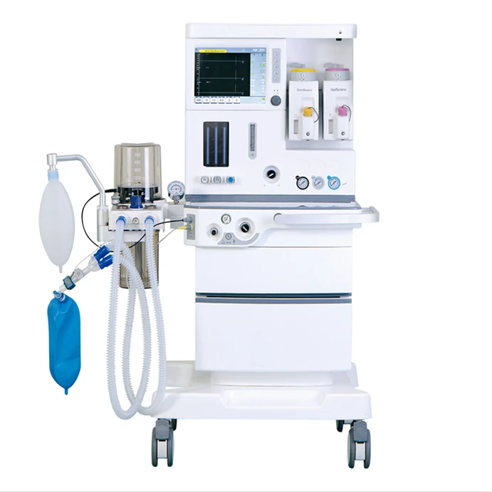 Superstar LCD touch Screen hot selling S6100PLUS Anesthesia machine with ventilator anesthetist salary