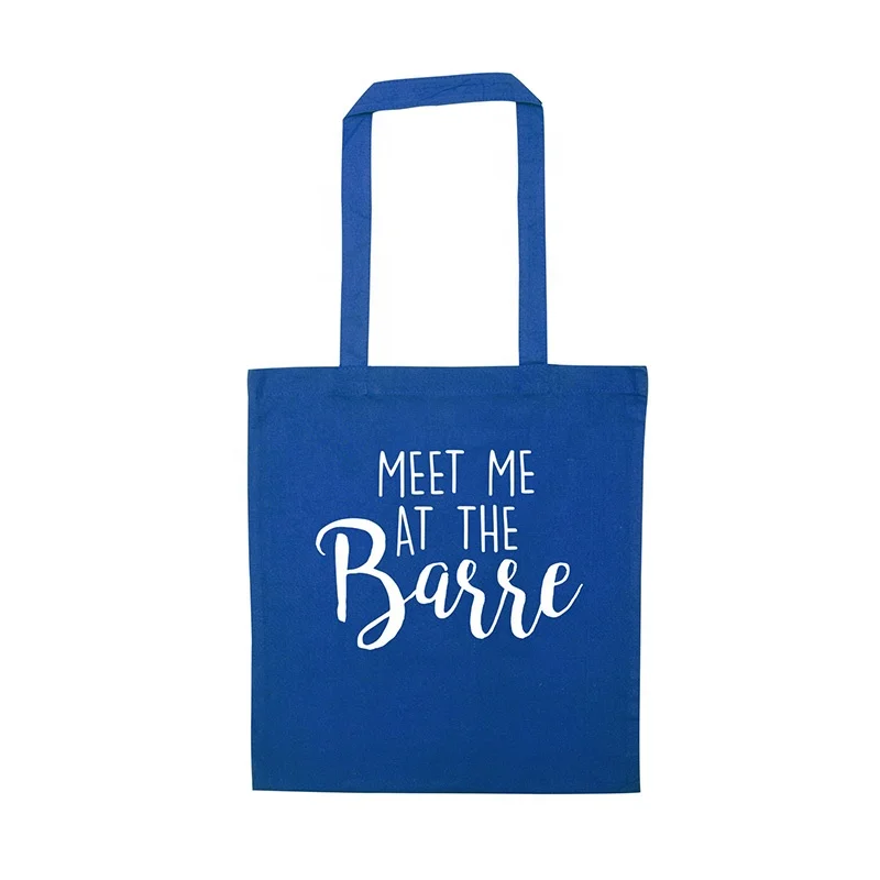 Simple ecology Ladies Shoulder Cotton Tote Bag Canvas Tote Bag Taobao Navy Blue Canvas Tote Bags