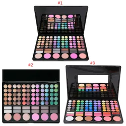 Популярные женские высококачественные дизайнерские фирменные тени для век, набор для макияжа для девушек