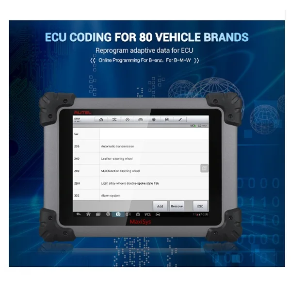 Obd2 автомобильный сканер Autel Maxisys Pro Ms908p с abs-ключом программируемый диагностический