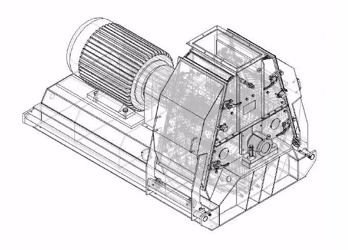 Maple chipper/empty fruit bunch shredder/hammer mill