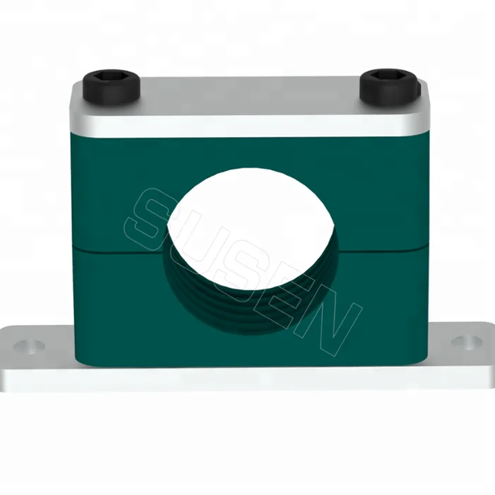 
DIN 3015 25mm aluminium Tube/ pipe clamp/sliding pipe clamp support 