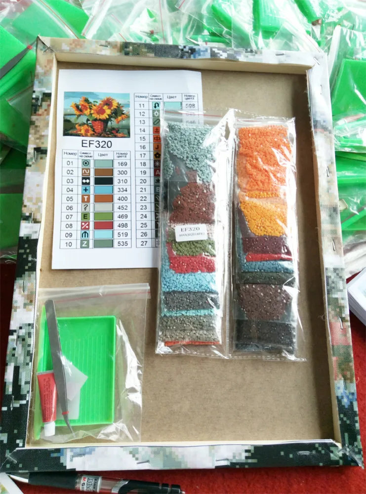 PAINTBOY new design cheapest 5D diy diamond mosaic painting with colorful rhinestone