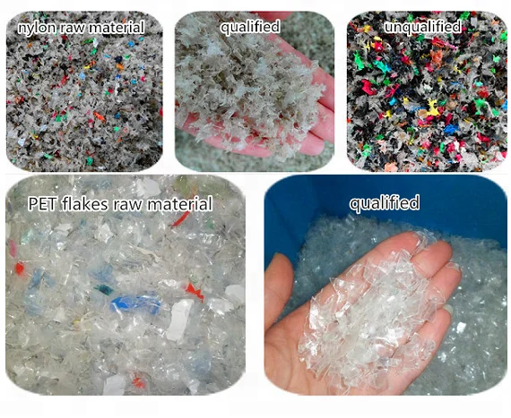 
ABD plastic recycling equipment small plastic color sorter with CCD camera high efficiency ejector for pp pe bbs pvc 