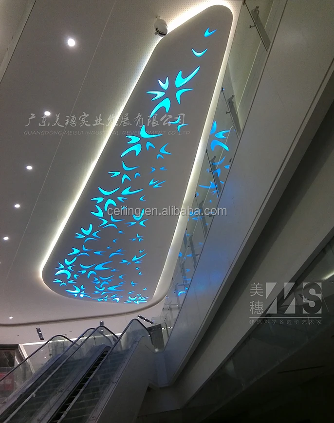 GRG(Glass Fiber Reinforced Gypsum ) ceiling panels, moulding, interior decoration product