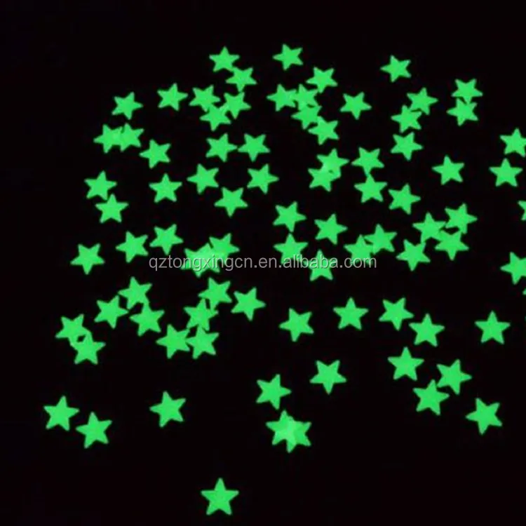 High bright custom decorative letter glow in the dark car sticker