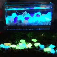 New Design Natural Glow In Dark Garden Phosphorous Luminous Stones
