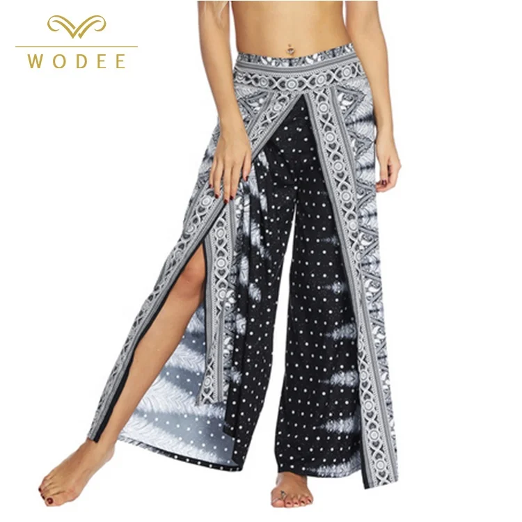 Women Thai Wrap Pants India style women loose harem yoga pants