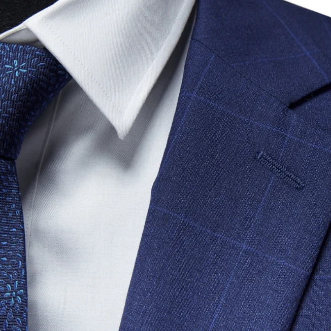 Fashion Stylish new design wedding coat for men slim fit royal blue coat pant photos men suit