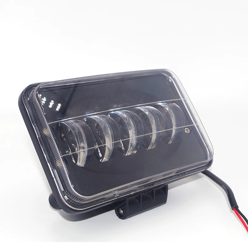 
50W super bright 5 inch rectangle 24volt truck off road ATV boat 5W led chip atlas led driving work light with CE 