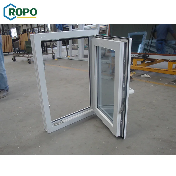 AS2208 German Rehau Geneo UPVC Tilt And Turn Window For Passivhaus