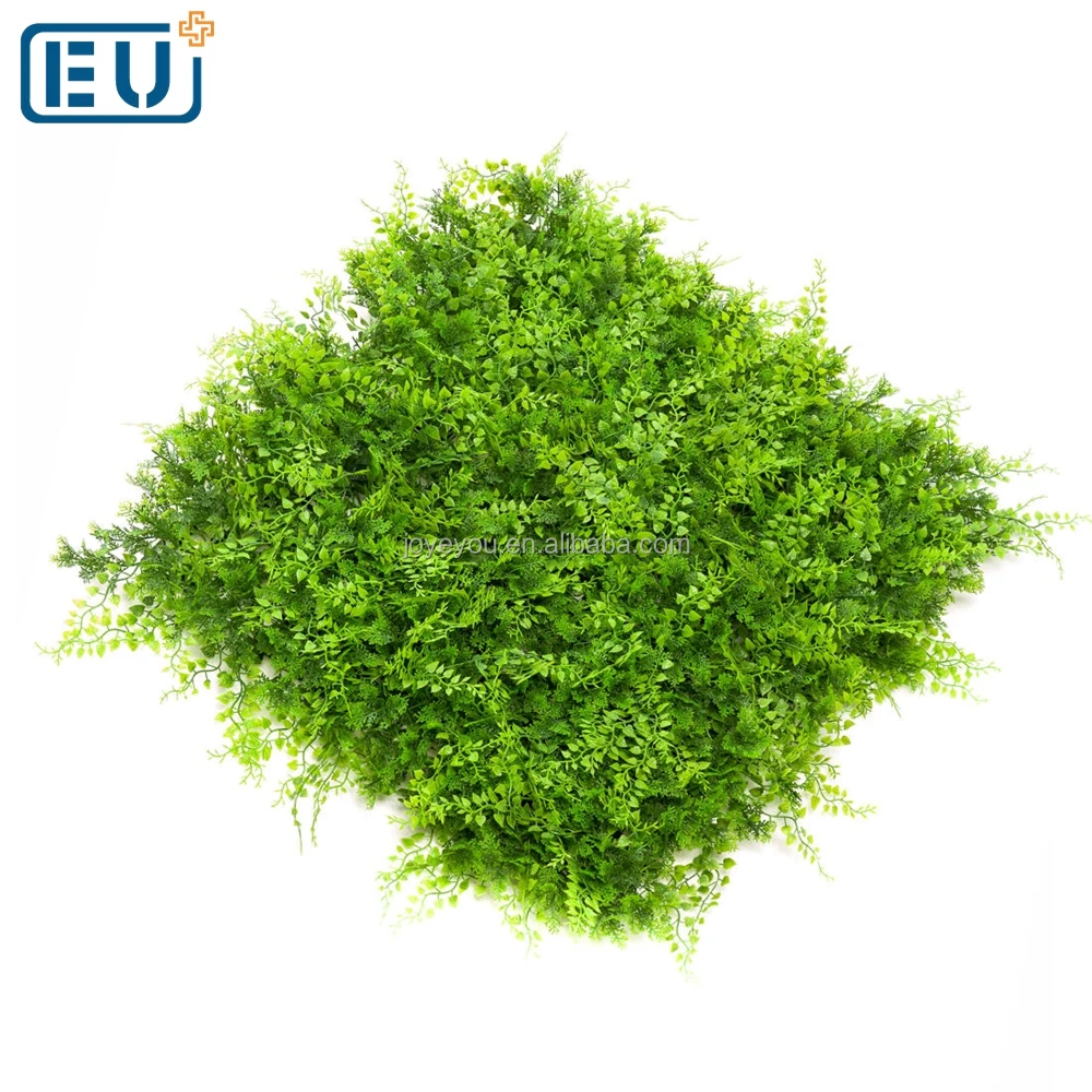 plastic garden fake privet hedge screening artificial fern mat