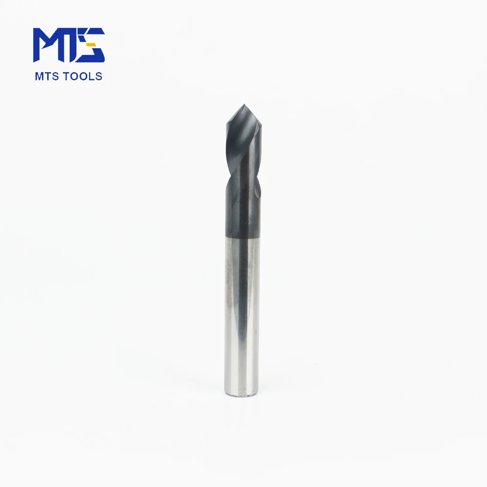 
carbide spotting drill with 90 degree point angle diameter 6mm 