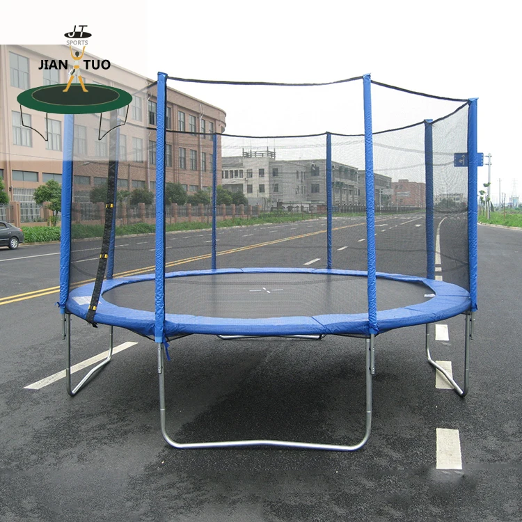 
JianTuo Sports 2M 3M 4M 5M Round Kids Trampoline With Safety Net 