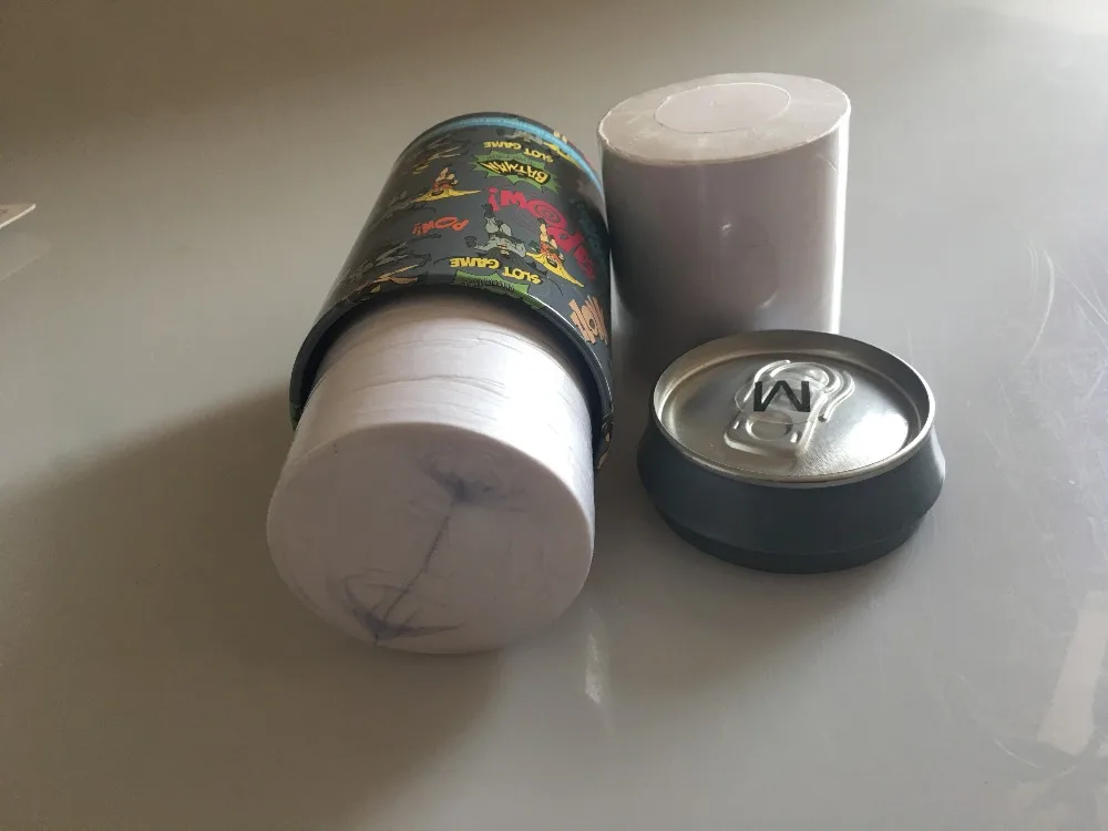 Custom promotional compressed t-shirt tin can compression t-shirt men
