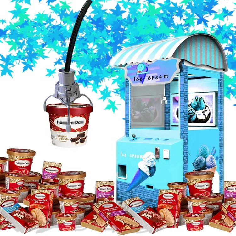 Bubble Gum Self Ice Cream Vending Machines for Sale Video Technical Support as Picture 110V/220V CHANGYAO Hardware CN;GUA 1 Set