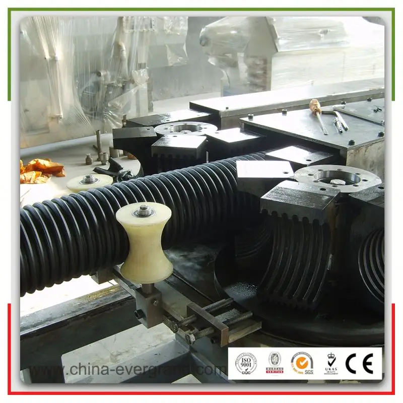 Гофрированные Hdpe Pp Двойной Стенкой Трубы Экструзионные Машины